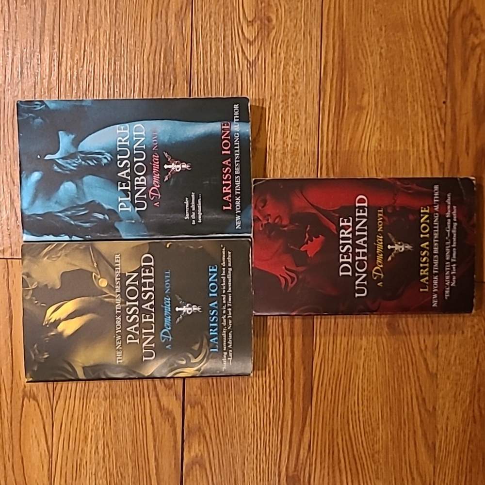 3 Larissa Ione Vampire Novels Paperback (Bundle)